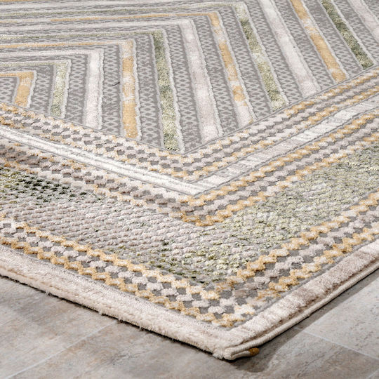 Tzikas Carpets Elements 39801-040 Grey / Olive green