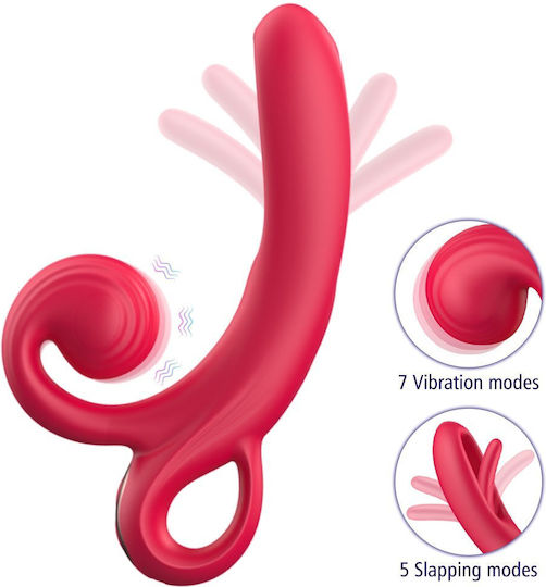Erospace Δονητής Rabbit Κόκκινος