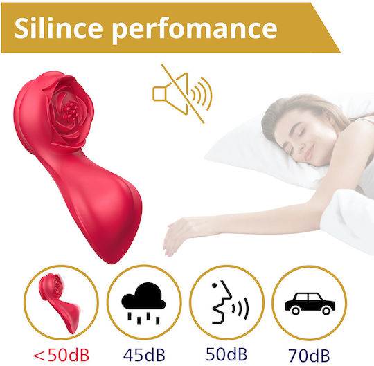 Erospace Vibrator für Paare mit Fernbedienung Rosa