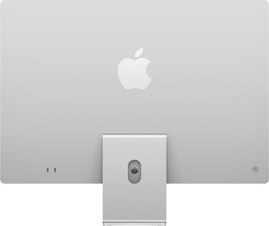 Apple IMac 24" 2024 (M4-8-ядрен/16ГБ/256ГБ SSD/8-ядрен графичен процесор/macOS) Silver GR