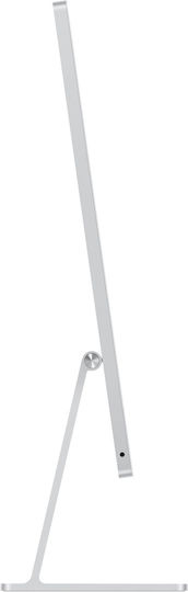 Apple IMac 24" 2024 (M4-8-ядрен/16ГБ/256ГБ SSD/8-ядрен графичен процесор/macOS) Silver GR
