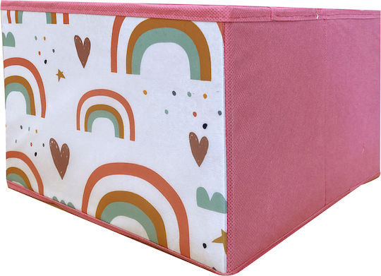 Spielzeug Aufbewahrungssystem aus Stoff Rosa 92x30x60cm 1Stück