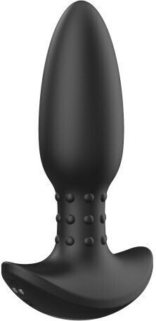 ToyBox Anal Plug with Wireless Functionality and Vibration Black