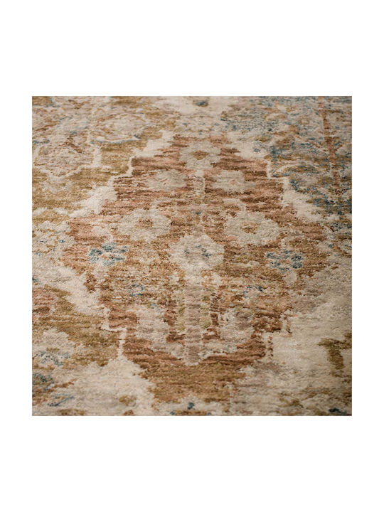 Viokarpet Vittoria 184a Teppich Rechteckig Synthetisch,Polyester/Cotton/Leather Beige