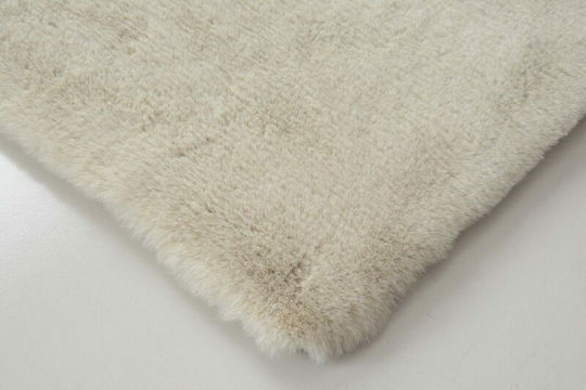 Newplan Puffy Fc3b Rutschfest Teppich Rechteckig Synthetisch,Polyester/Cotton/Leather Beige