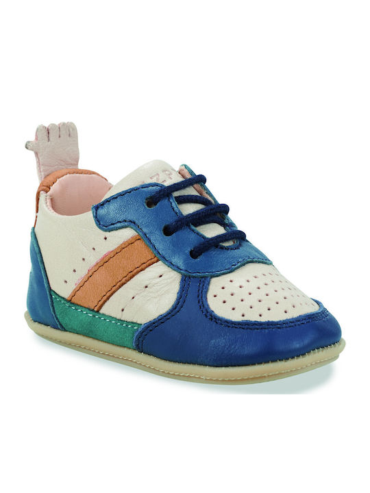 Easy Peasy Βρεφικά Sneakers Αγκαλιάς Πολύχρωμα My Pre Basket Lacet