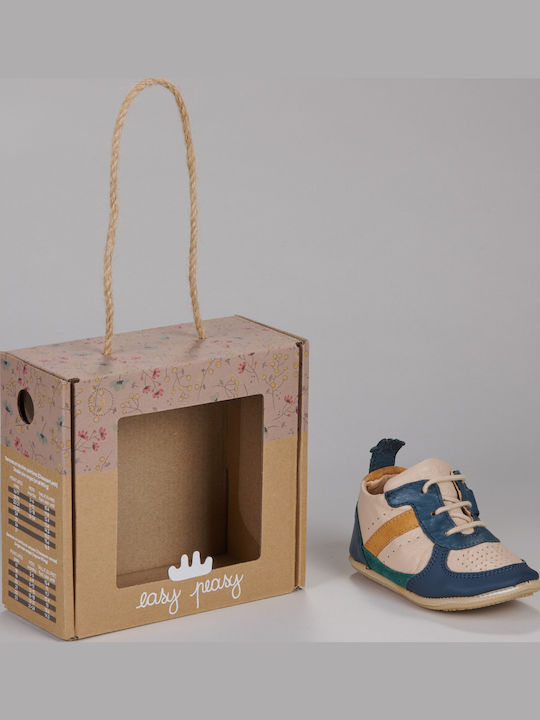 Easy Peasy Βρεφικά Sneakers Αγκαλιάς Πολύχρωμα My Pre Basket Lacet