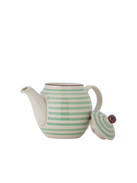 Bloomingville Teapot Ceramic Green 1200ml