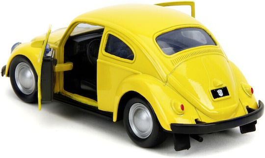 Simba Volkswagen Μεταλλική Φιγούρα Μοντελισμού Αυτοκίνητο Κίτρινη σε Κλίμακα 1:32 14εκ.