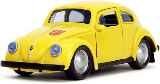 Simba Volkswagen Μεταλλική Φιγούρα Μοντελισμού Αυτοκίνητο Κίτρινη σε Κλίμακα 1:32 14εκ.