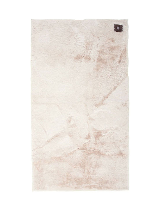 Greenwich Polo Club 3107 Rutschfest Teppich Rechteckig Synthetisch,Polyester/Cotton/Leather Ecru