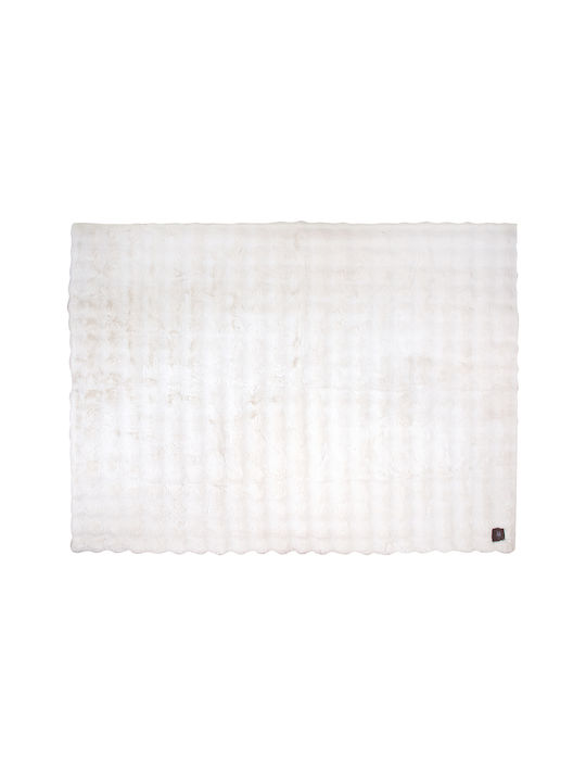 Greenwich Polo Club 3111 Αντιολισθητικό Χαλί Ορθογώνιο White 75x140cm