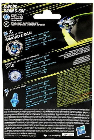 Hasbro Beyblade Sword Dran