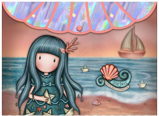 Santoro Папка с Бутон за Хартия A4 Многоцветенς 2бр Making Waves - Lost At Sea And Washed Ashore