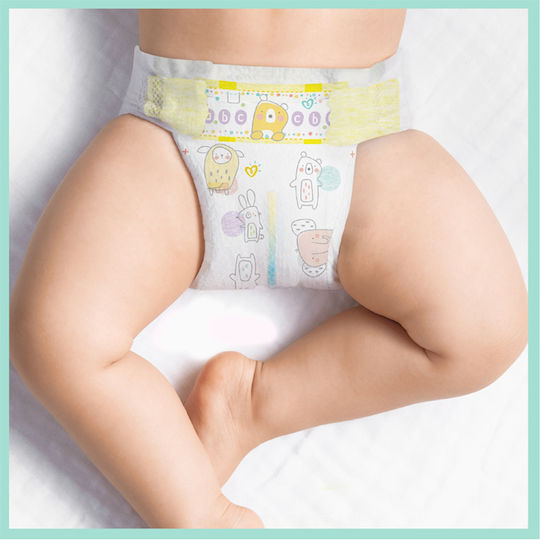 Pampers Памперси с лента Premium Care Месечен Пакет № 6 за 13-18kg 128бр