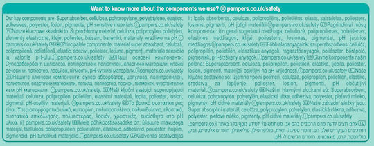 Pampers Tape Diapers Premium Care No. 7 for 15+kg 32pcs