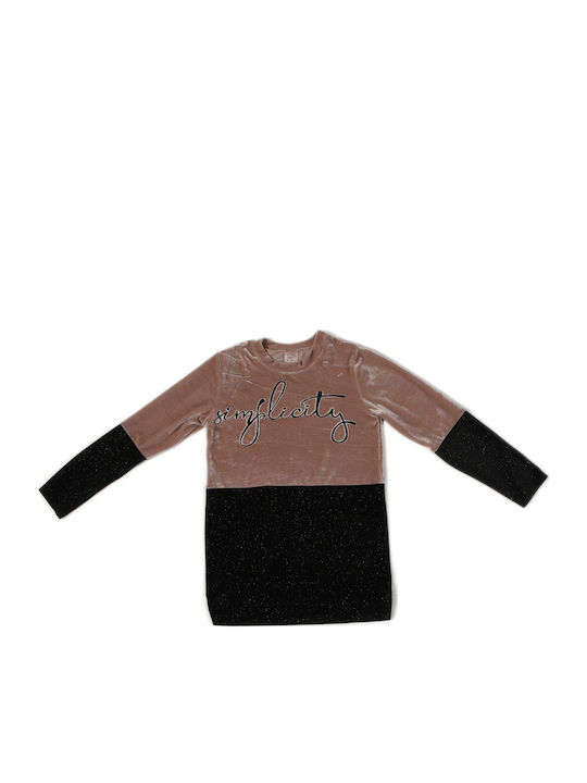 Kinder-Set mit Leggings Winter 2Stück Schwarz
