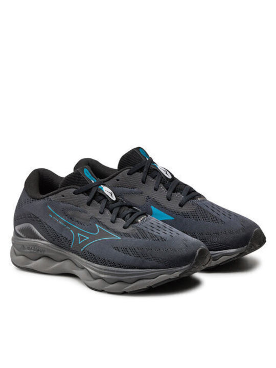 Mizuno Wave Serene Gore-Tex Ανδρικά Running Μαύρα