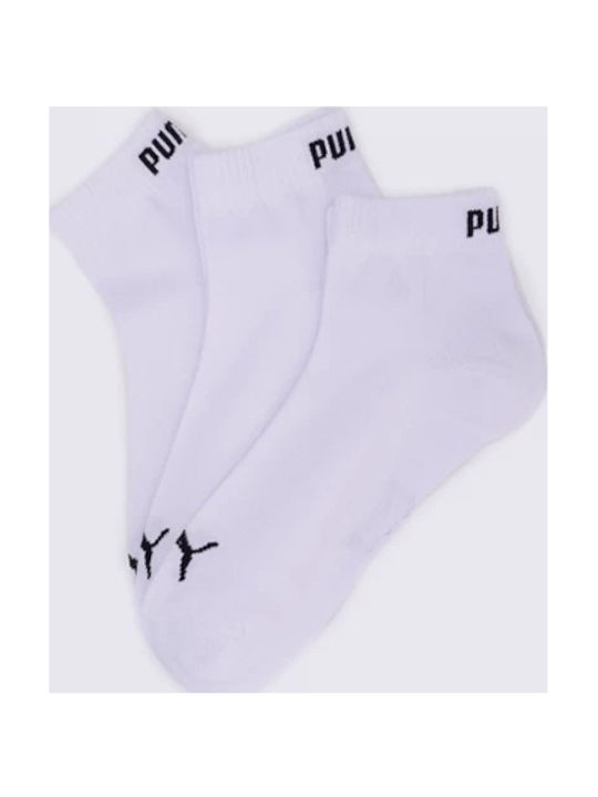 PUMA Αθλητικές Κάλτσες Λευκές PUMA Αθλητικές Κάλτσες Λευκές