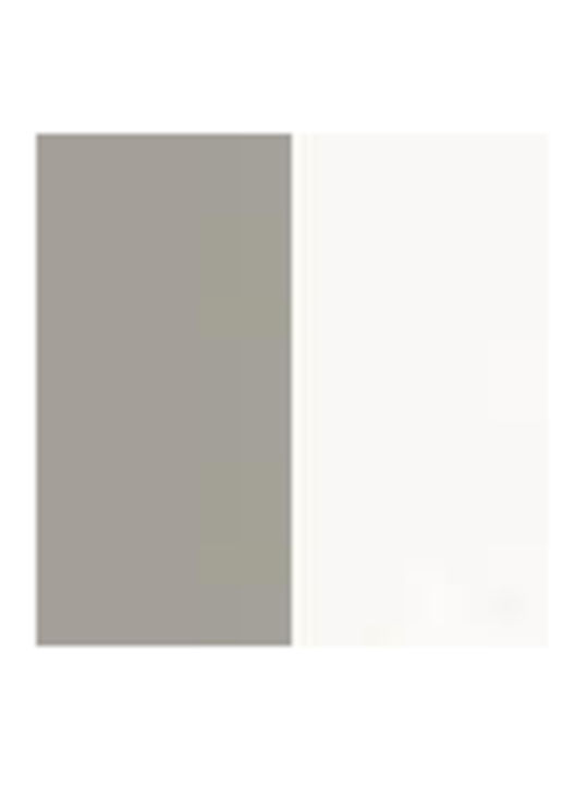 Corp Επιδαπέδιο Ντουλάπι με Πάγκο Εργασίας Glossy Grey/white 40x50x80εκ.