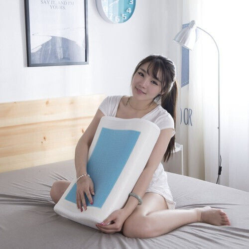 Malatec Μαξιλάρι με Memory Foam 54x34x10cm σε Μπεζ χρώμα