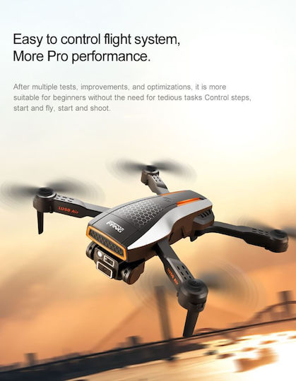 XLURC Xlurc Lc50 Foldable Drone Mini 2.4 GHz with 480p Camera and Controller