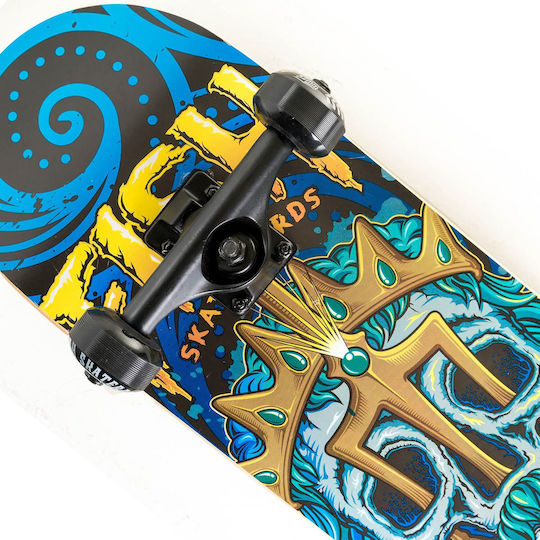 SCK Skateboard 31'' Комплектен Къса дъска Черен