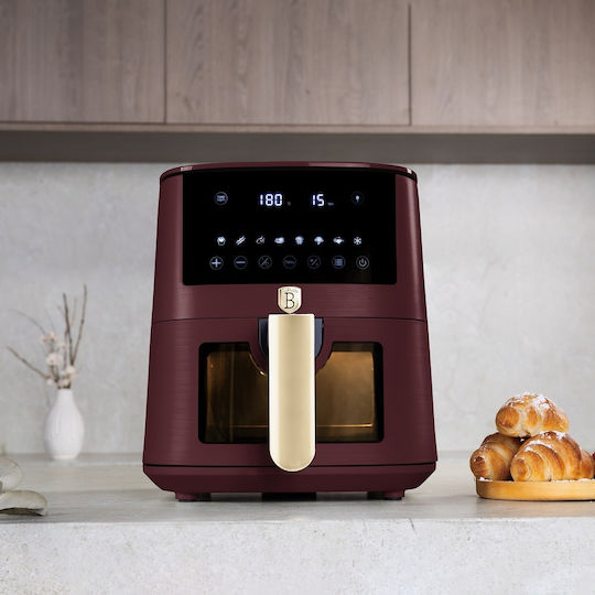 Berlinger Haus Air Fryer 5lt Κόκκινο BH-9489