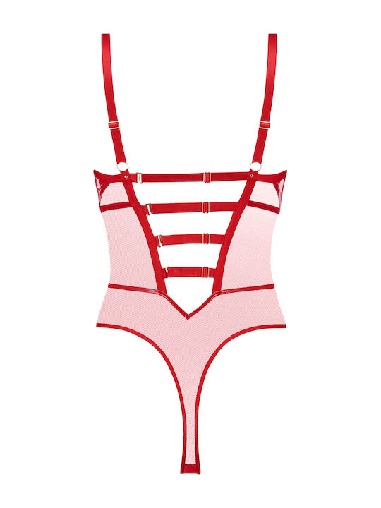 Hunkemöller Женско боди tango red