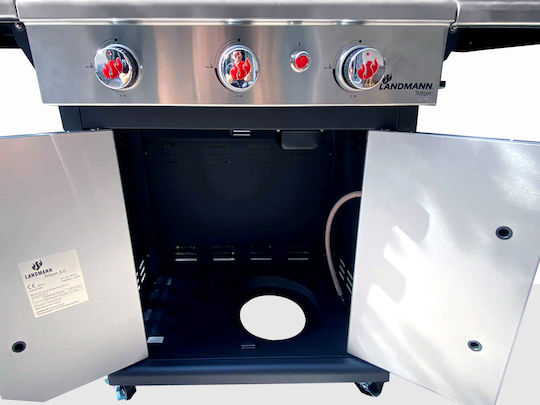 Landmann Triton PTS 3.0 Gas Grill with 3 pcs 10.5kW
