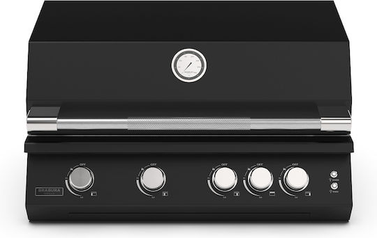 Brabura Fusion 400 RM Gasgrill Rost 77cmx46cmcm mit 4 cm 16.4kW