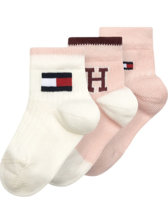 Tommy Hilfiger Детски чорапи Pink, White