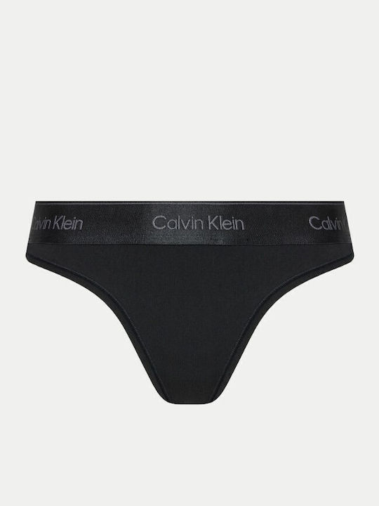 Calvin Klein Σετ Εσωρούχων Μπουστάκι με String Μαύρο
