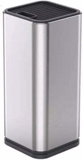Metallic Support Pufo Kitchen Knives 23 X 10 Cm Silver