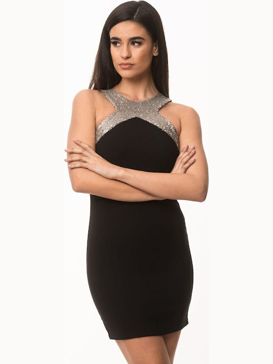 Mini Evening Dress Black
