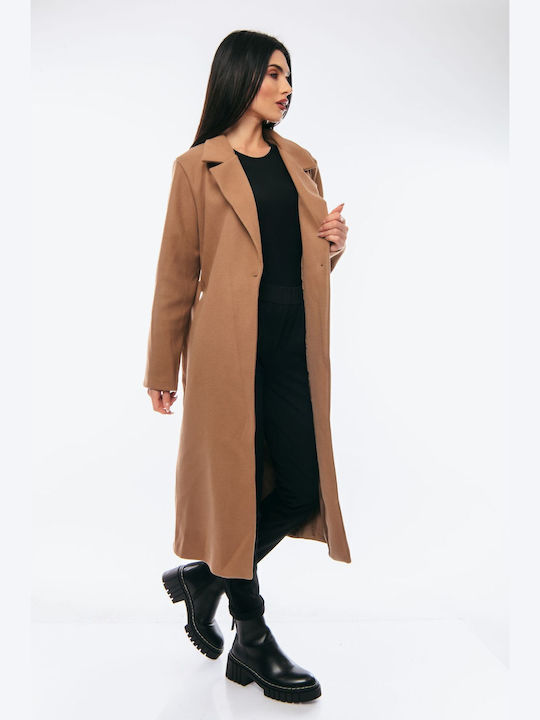 Damen Taba Mantel mit Gürtel