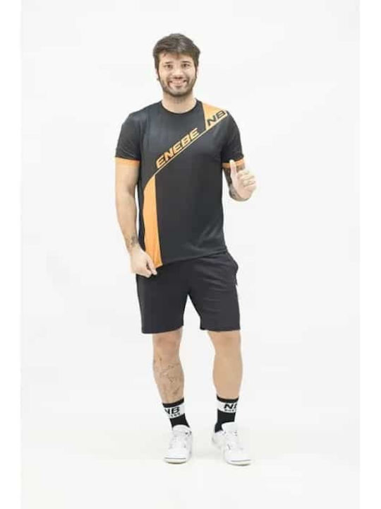 Спортна тениска Black/Orange