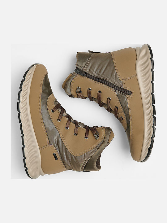 Stiefeletten Damen Braun