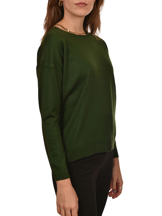 MY T Pullover Forest Green W25T9304