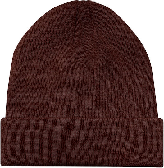 Beanie Unisex Beanie Knitted in Red color
