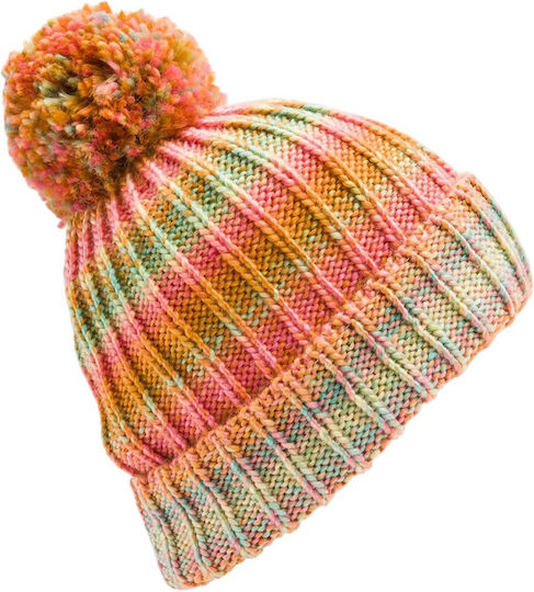 Lyra Beanie Pom Pom Beanie Γυναικείος Σκούφος Πλεκτός