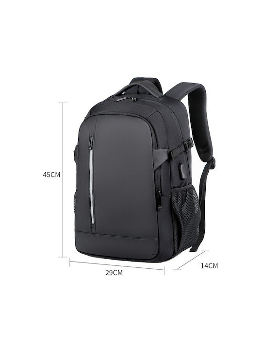 R&J Backpack Waterproof 18.5lt Black