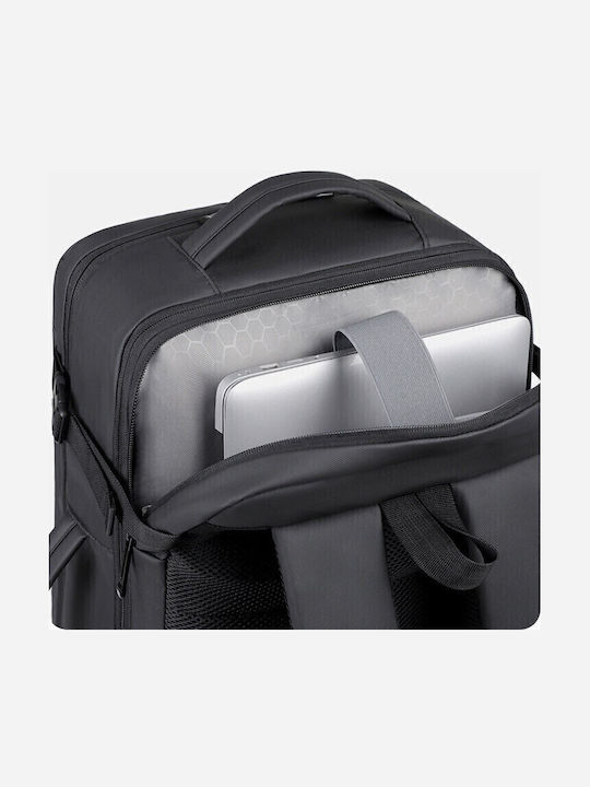 R&J Backpack Waterproof 36lt Black
