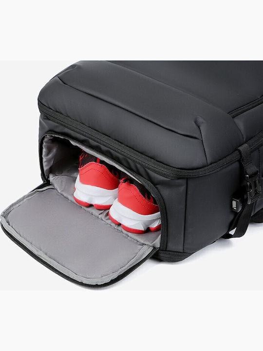 R&J Backpack Αδιάβροχο 36lt Μαύρο
