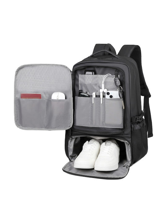 R&J Backpack Waterproof 33lt Black