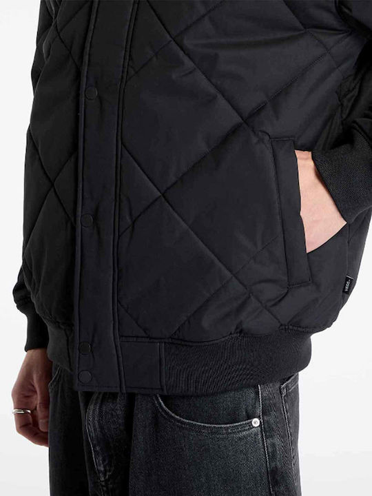 Jacke Bomber Schwarz