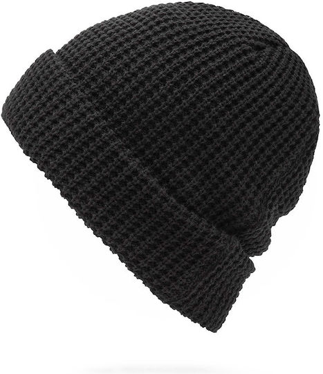 Stone Bar Beanie Beanie Beanie Knitted in Black color