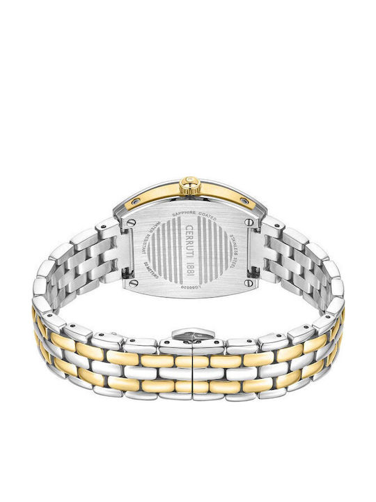Cerruti Ceas de Damă cu Argintiu Brățară Metalică