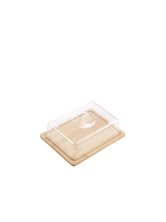Mondex Bamboo Δίσκος Σερβιρίσματος 24x18x7.7cm