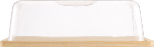 Mondex Bamboo Δίσκος Σερβιρίσματος 24x18x7.7cm